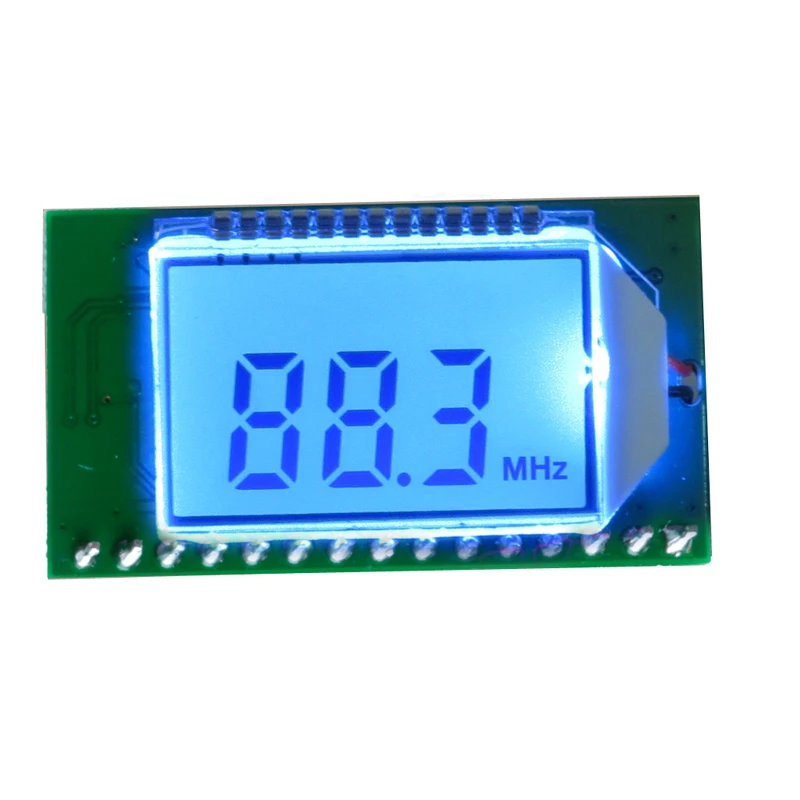 

1 PC PLL LCD Digital 87-108MHZ FM Radio Receiver Module Wireless Microphone Stereo
