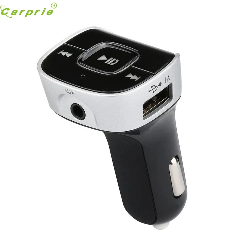 

CARPRIE Car MP3 Player Cigarette Lighter USB Bluetooth FM Transmitter Phone Handsfree Charger Radio Kit Wireless Dual USB & AUX