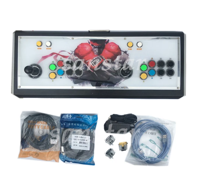 With wire Arcade Fighting Stick With Games 3-1 