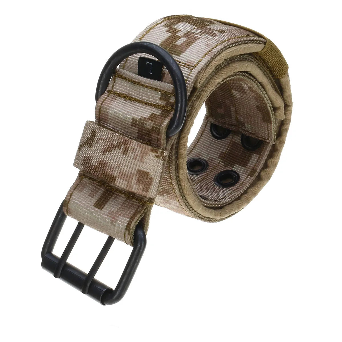 AOR1 M/L/XL 1000D твердый нейлоновый ошейник ошейники для собак военные тактические регулируемые ошейники с металлической пряжкой - Цвет: AOR1
