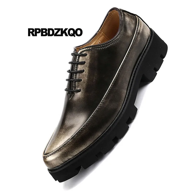 golden Chine 2 Golden Ascenseur Élégant Confort Vintage 1 1 golden De black Or Hommes Mocassins Lacent Caoutchouc Mode Elevator Lianes Partie 2018 Elevator Red D'été 1 Rétro 2 wine wine Casual En Designer black 2 Elevator golden w61CHnIq