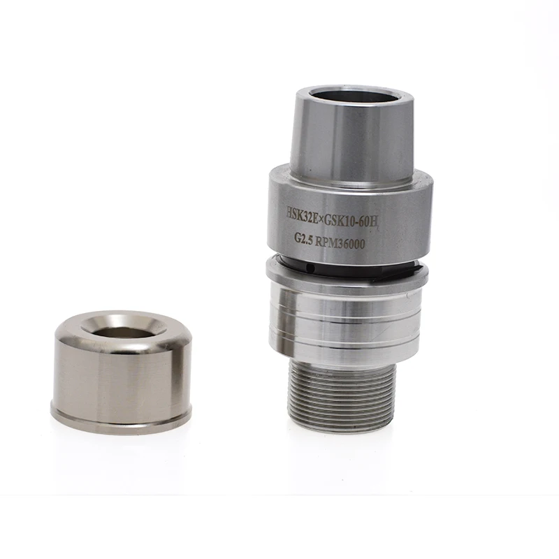 

1PCS stainless steel HSK32E SK10 60H lathe chuck toolholder precision 0.001 G2.5 40,000rpm FOR CNC mill