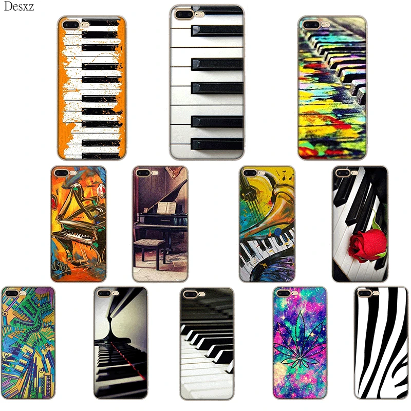Чехол Gerleek Piano Keys для iPhone 6 6S 5 5S SE XR X XS MAX 8 7 Plus | Мобильные телефоны и аксессуары