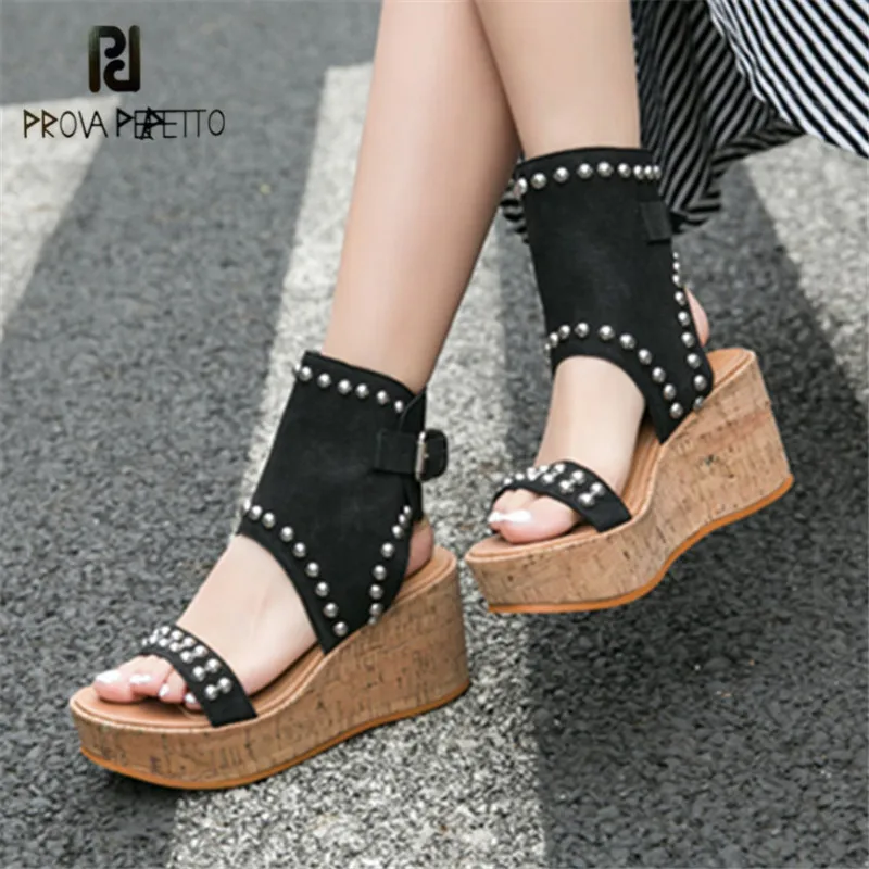 gladiator platform wedges
