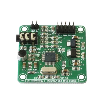 

VS1003 MP3 module onboard microphone