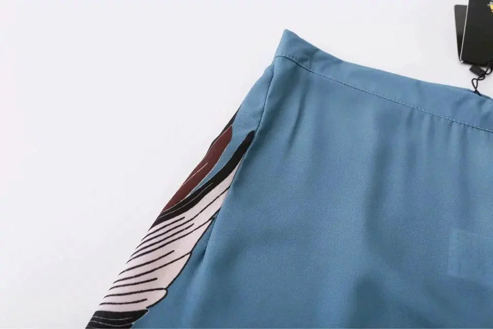Cheerart японские широкие брюки женские Ukiyoe с принтом летние брюки свободные брюки палаццо брюки одежда