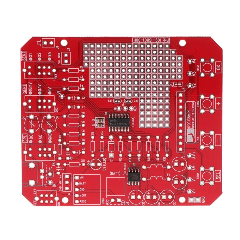 DSO138mini цифровой осциллограф Набор DIY обучения карманный размер ...