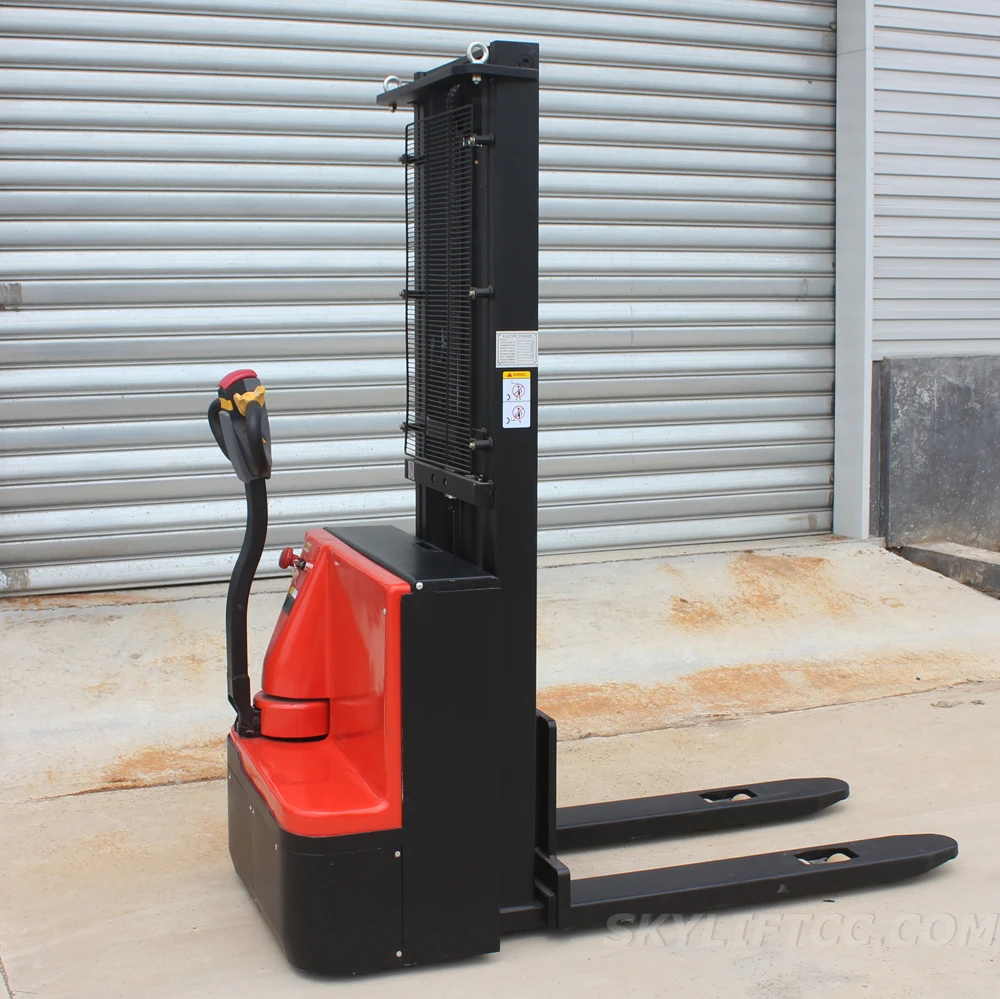 Buy Battery operated pallet stacker with 1200kg load
