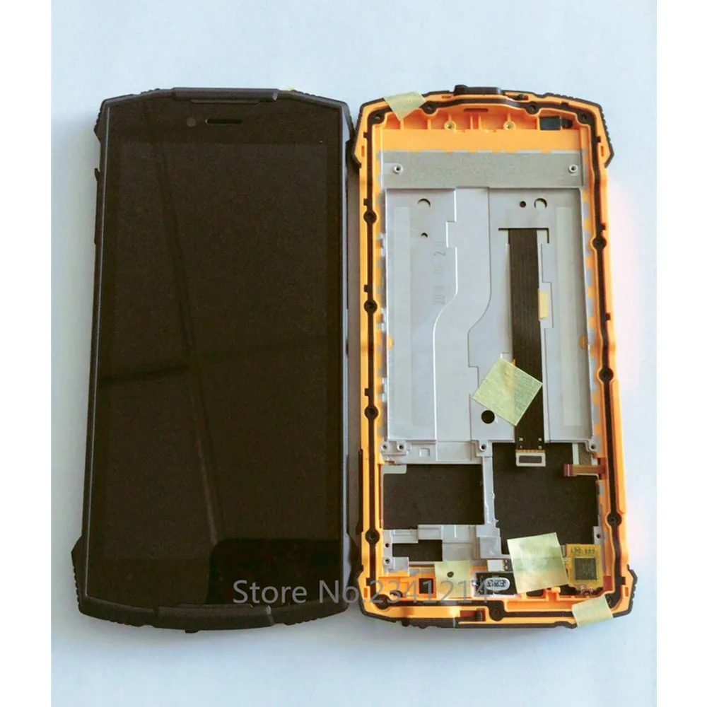 

New For DOOGEE S55 IP68 5.5inch MTK6750T Phone LCD Display With Frame+ Touch Screen Digitizer Assembly Replacement Glass