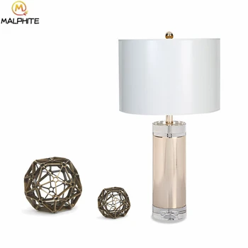 

Modern Crystal Table Lamps For Bedroom Bedside luminaire Desk Lamp Living room Home Decor LED Table Lights Lamparas Lighting