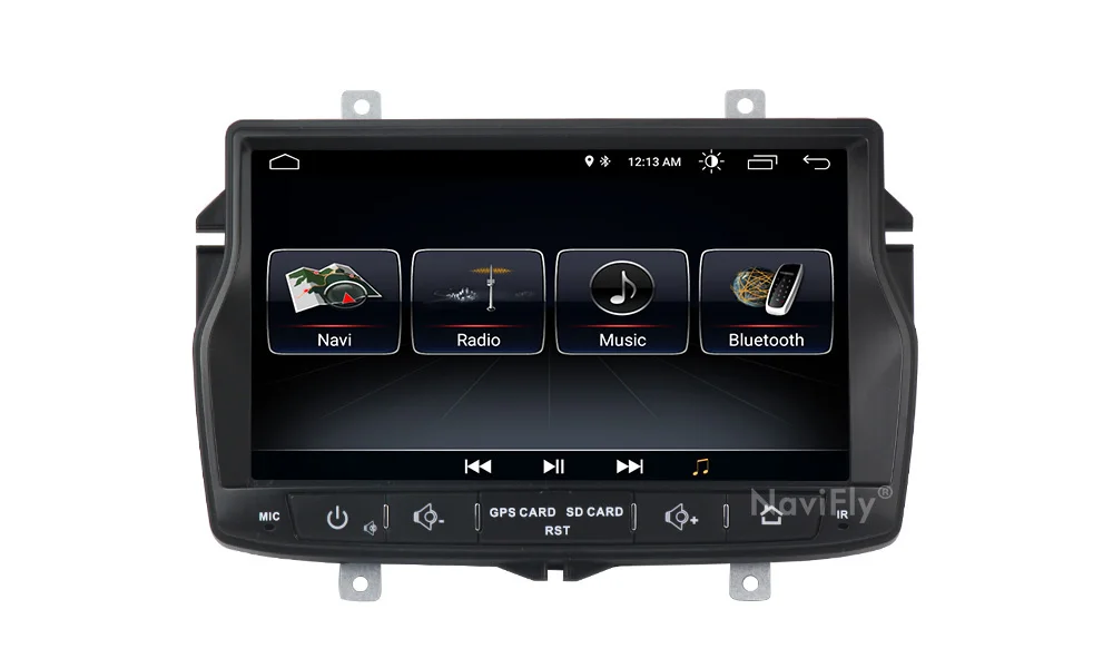 Discount Russian menu Russia map free shipping 1din car radio multimedia DVD player for Lada vesta Android 9.1 with wifi BT GPS BT radio 46