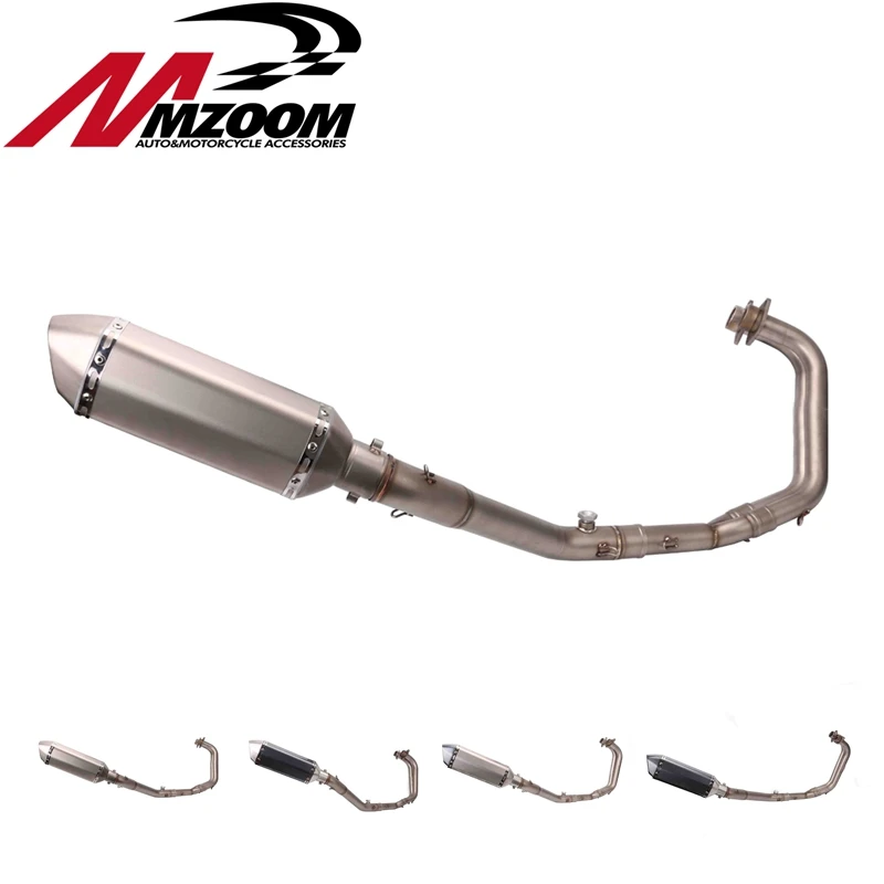 Buy 51MM NEW MOTORCYCLE EXHAUST PIPE+ full Exhaust