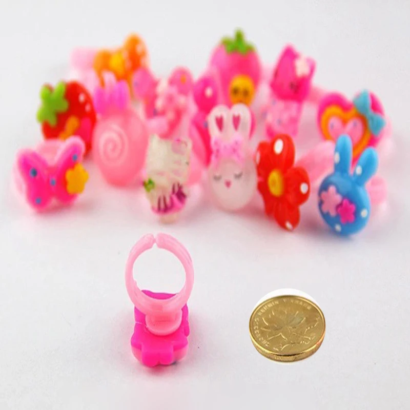 5pcs/set Rings for children Girls Ring Cool Jewelry Anillos Anel Sale Bijoux Femme Children's birthday present infinity ring
