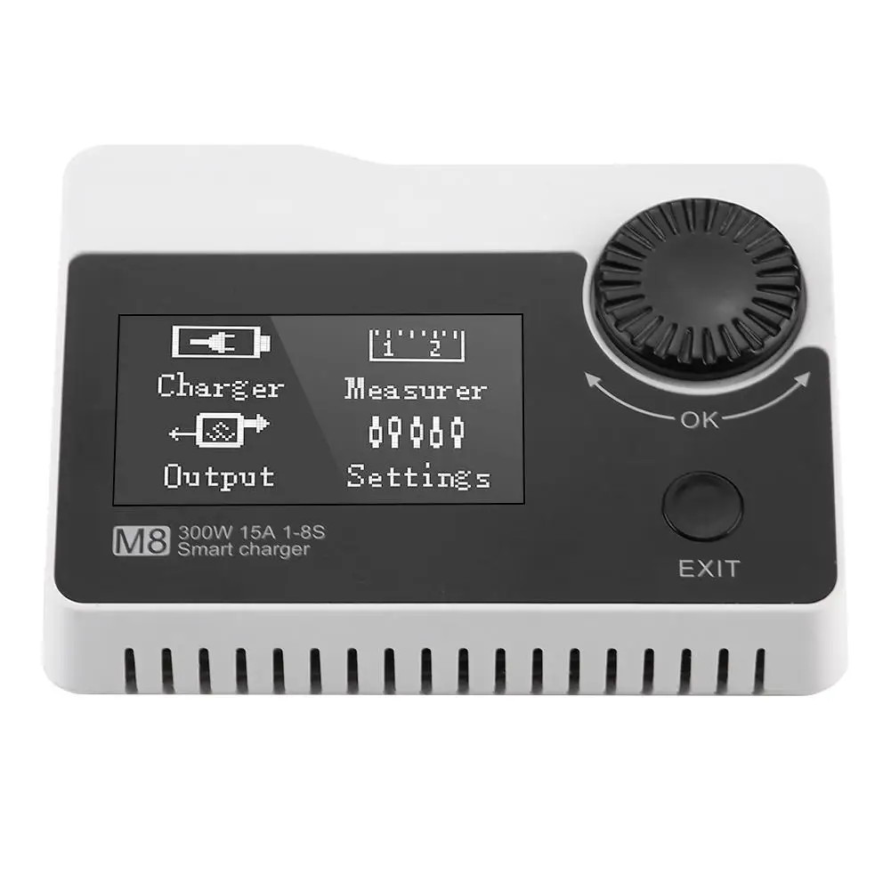 ToolkitRC M8 300 Вт 15A 2 8S LiPo зарядное устройство Dis Cell Checker Servo тестер Lipo батарея для RC FPV