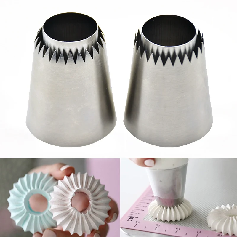 

2018 New Arrival Sulta Ne Ring Cookies Mold Piping Cake Nozzles Russian Icing Piping Nozzles Set Cake Decorating Pastry Tip