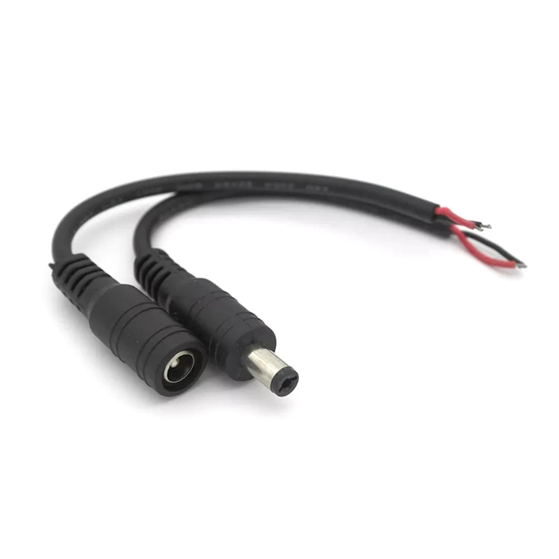 2x 12V DC 2.1mm Male Female Plug Power Cable Conector Power Supply CCTV LED 2x 12V DC 2.1mm Male Female Plug Power Cable Conector Power Supply CCTV LED