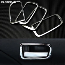 Защитный датчик крышки автомобиля наклейки отделка ABS хром дверь внутренняя ручка Чаша для Mitsubishi Outlander