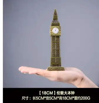 

Tower Bridge global center jinmao tower Iron tower Model birthday crafts tower creative arts decoration Home sculpture statue