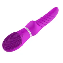 7 Speed Dual Vibrator Sex Toys for Woman G Spot Dildo Vibrator Clitoris Stimulator Facial Massager Sex Machine Adult Toys