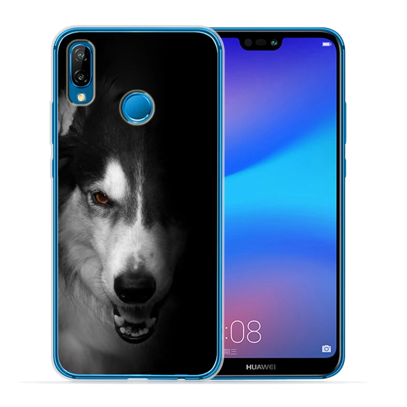 Властный волк для huawei P30 P20 Lite Pro P10 Lite P8Lite P9Lite P Smart mate 9 10 20 Lite Pro Мягкий бампер чехол для телефона - Цвет: 07