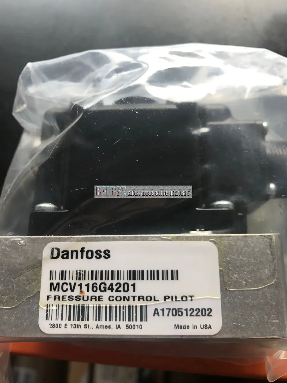 DANFOSS контроль давления пилот MCV116G4201