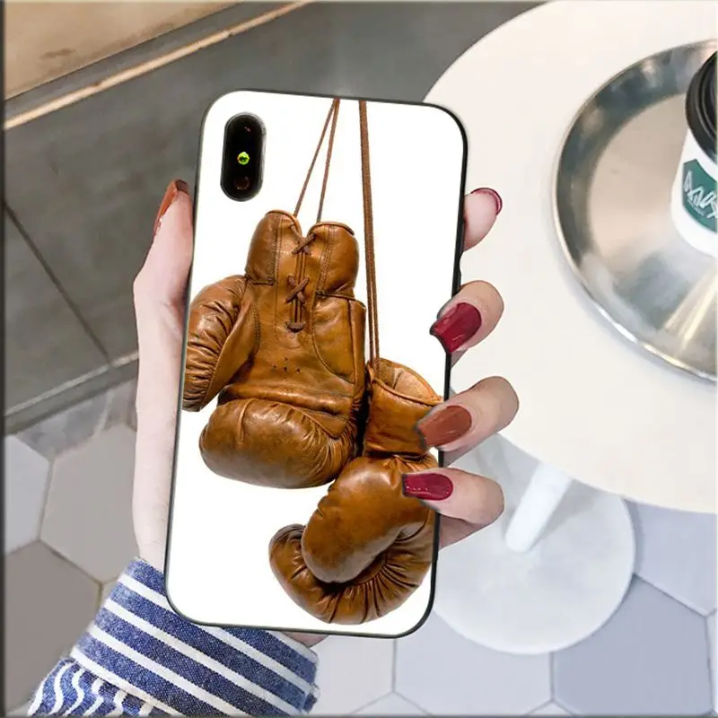 Cartoon Boxing Girl Gloves