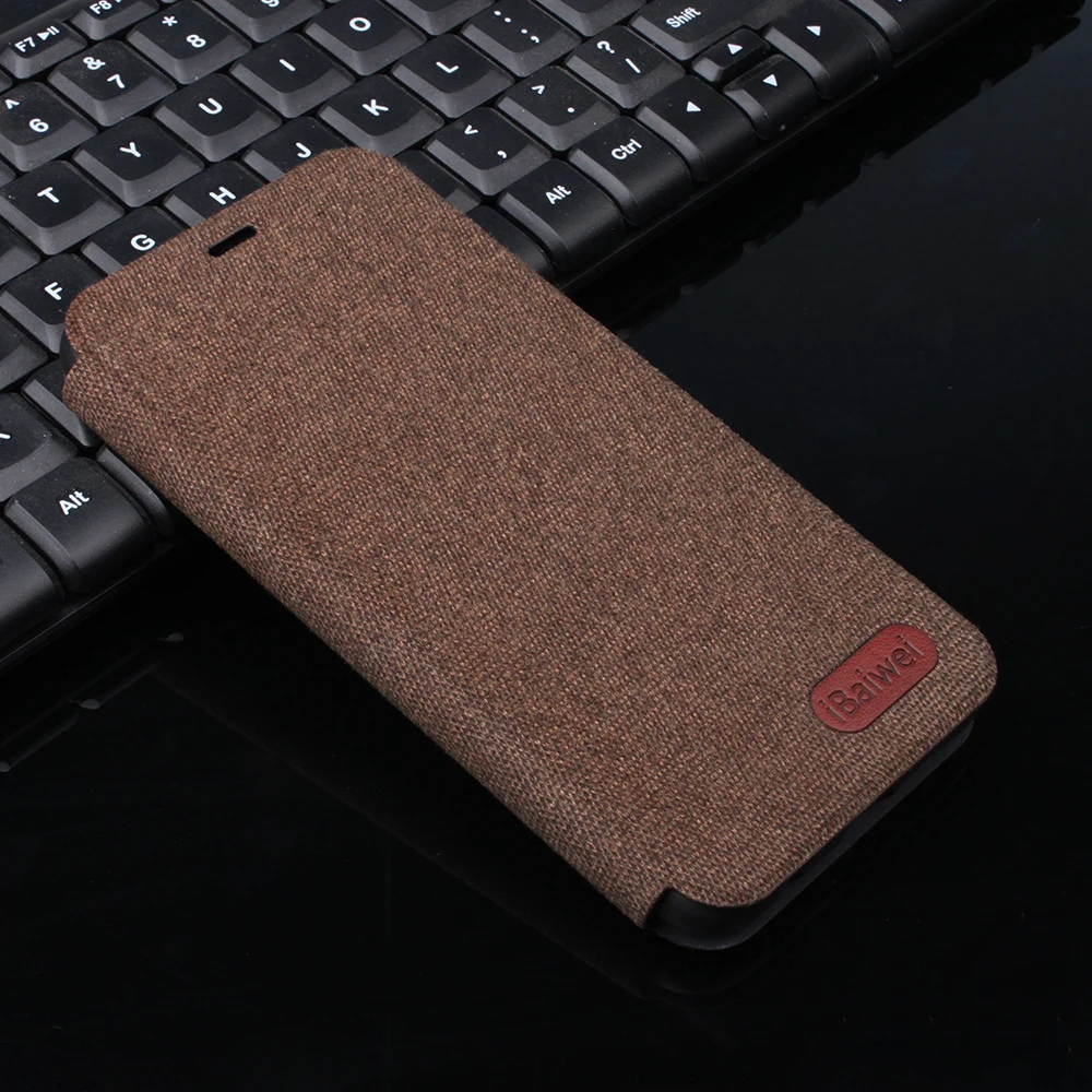 

Fashion Flip PU Leather Case for Xiaomi Mi 8 Lite Wallet Card Slot Protection Cover for Xiaomi Mi 8 Lite Cloth Texture Coque New