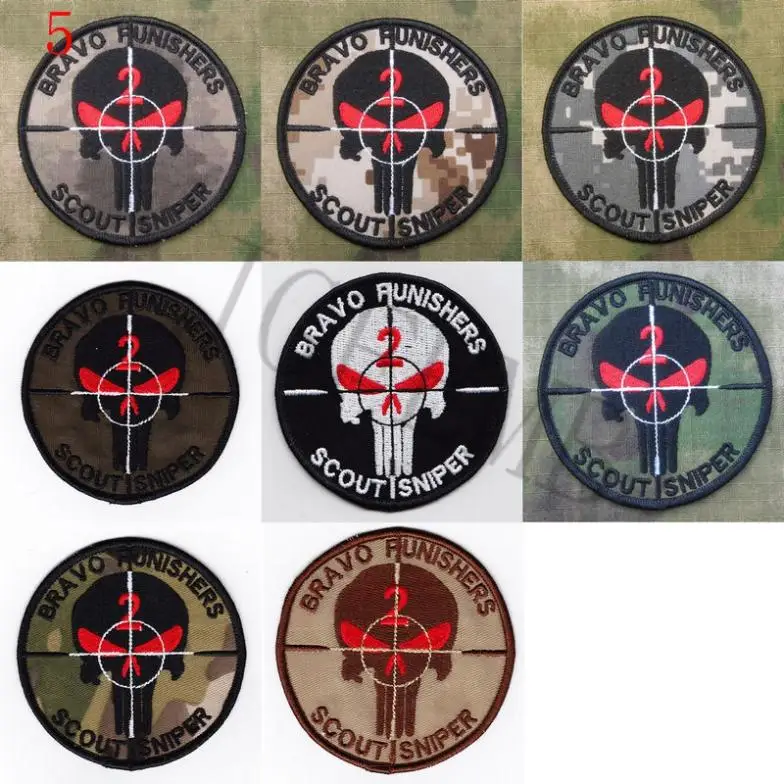 

DEVGRU NSWDG SEALTEAM BRAVO SCOUT SNIPER Morale Embroidery patch