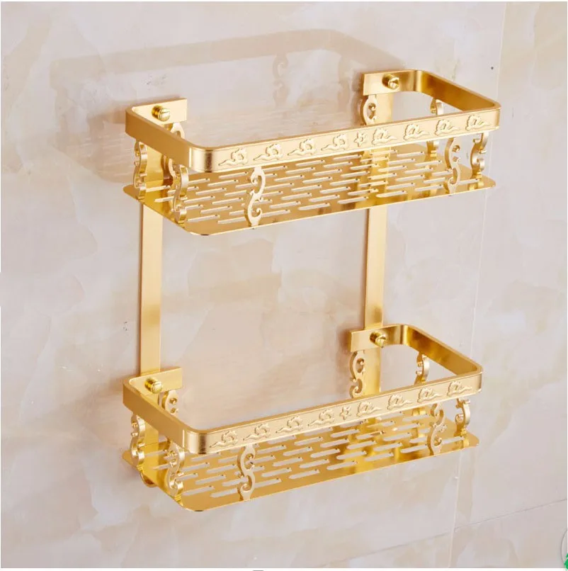 Gold Bathroom Shelf  (20)