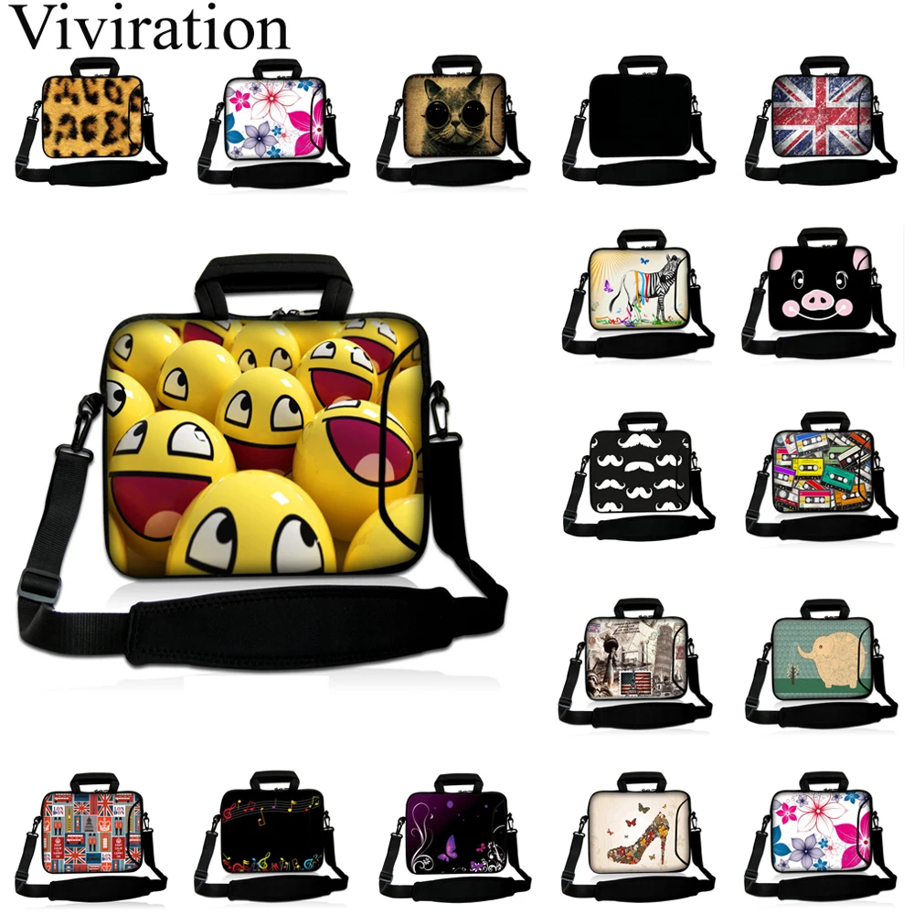 

10" 12" Chromebook Netbook Shoulder Bags 13.3 14.1 15.6 15.4 17.4 12.9 Laptop Waterproof Briefcase For Apple Chuwi Xiaomi Huawei