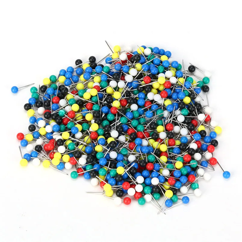 500pcs Fishing Multi Color Fishing Pin for Fasten Fishing Line Winder Reel Spool Tackle Plastic Fishing tools new #4O04 (3)