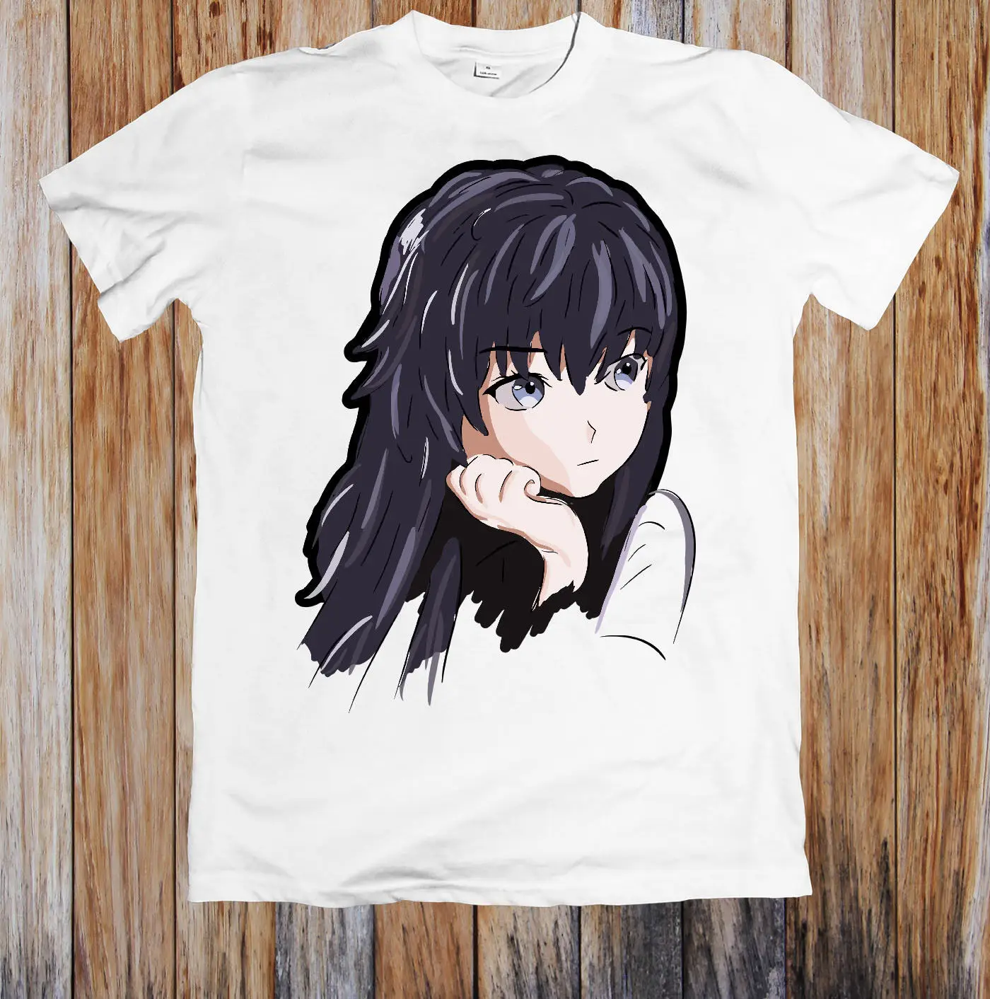 Anime illustration Unisex T-Shirt mens pride dark t-shirt white black suit hat pink RETRO VINTAGE Classic | Мужская одежда