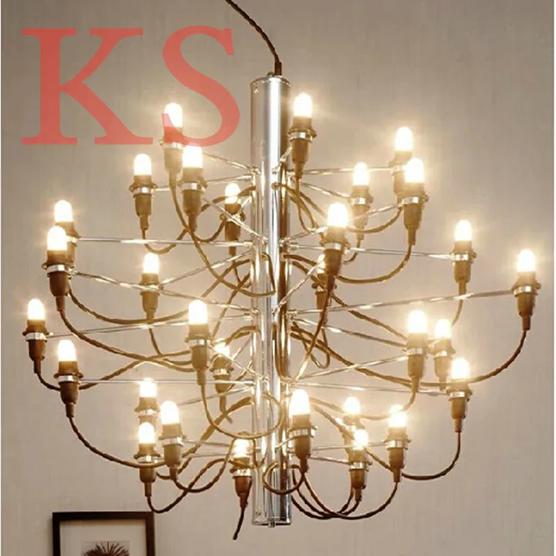 

Gino Sarfatti designed 2097 Chandelier 18/30 bulbs lamp pendant lamp residential dinning lighting Fixtures Free shipping