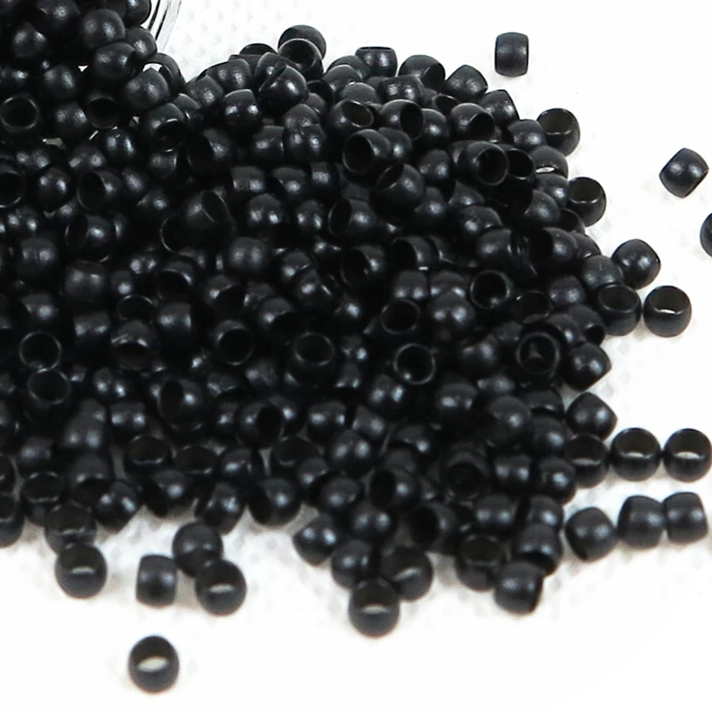 HARMONY (1000 Pieces per bottle)2.9x1.9x2.0mm Copper Nano Ring/ Beads Without silicone for Nano tip Hair Extensions