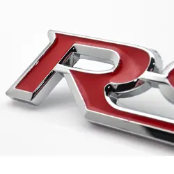 Автомобиль-Стайлинг слово буква 3D RS Автомобильный логотип спортивная эмблема значок двери наклейка авто аксессуары для Audi