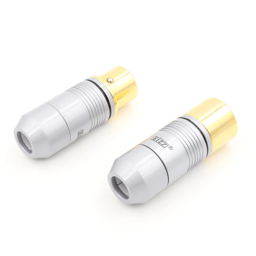 4pcs EIZZ 24K Gold Plated Beryllium Copper Male