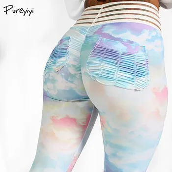 

Women's Fitness Leggings Tight Yoga Pants Sport Fitness Yoga Sport Leggings High Waist Sport Pants Workout Jogging Running
