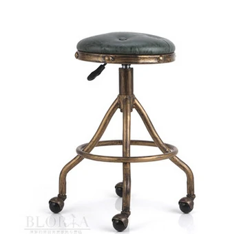 

New fashion hairdressing master stool. Master chair. Hairdressing stool. Leisure stool