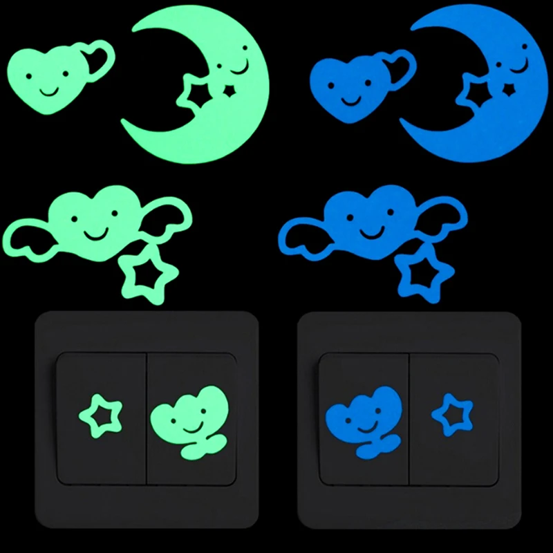 Buy Glow In The Dark Luminous Switch Wall Stickers