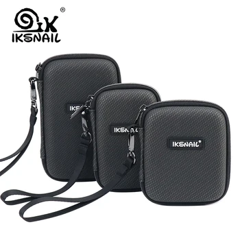 

IKSNAIL Shockproof Hard Drive Carrying Case Pouch Bags For 3 Size Organizer Portable External HDD Power Bank Cable Accessories