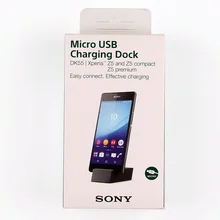 Оригинальная зарядная док-станция sony DK55 для sony Xperia Z5 и Z5 Premium Z5 Compact E6883 E5823 E6603 E6653
