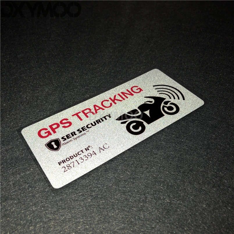 Предупреждающий gps трекер система сигнализации Стайлинг автомобиля наклейки для