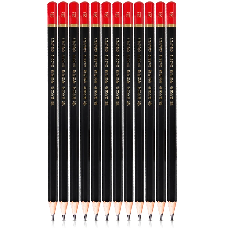 DELI Examination Pencils Answer Card 2B Pencil специальный деревянный карандаш для учеников