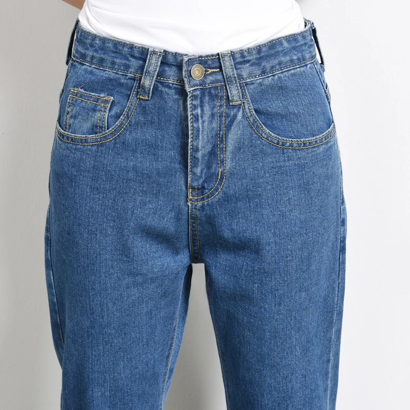 R&H 2018 Ankle Length Dark Blue Boyfriend Jeans Women Loose Harem High Waist Denim Pants Lady Casual Mom Jeans Mujer Plus Size R&H 2018 Ankle Length Dark Blue Boyfriend Jeans Women Loose Harem High Waist Denim Pants Lady Casual Mom Jeans Mujer Plus Size