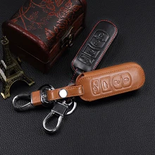 High-quality leather car keys cover 4 buttons for MAZDA 3/6 / MX-5 Miata (2009-2012) CX-7 / CX-9 (2010-2012) Fob housing cage