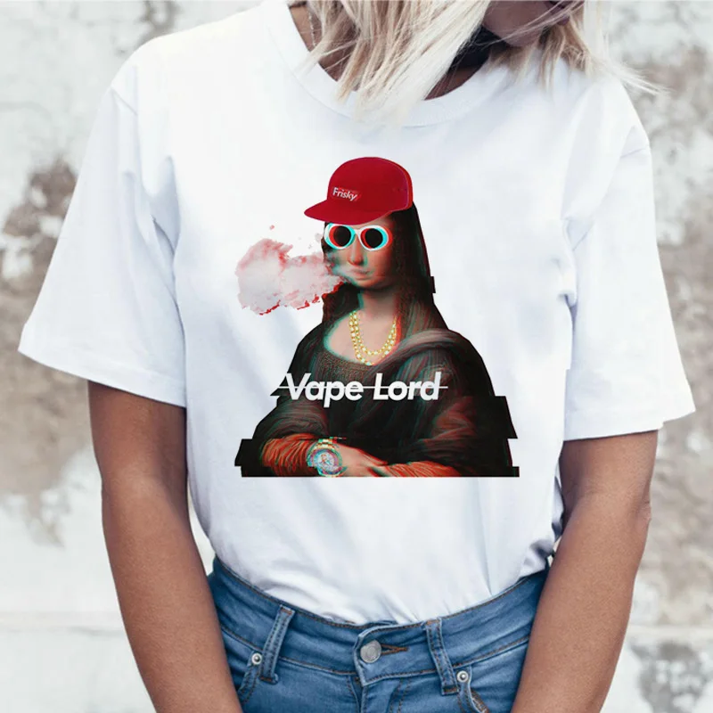 Гранж эстетическое Tumblr женская футболка Топ корейский стиль Одежда Футболка 90s забавная одежда ulzzang vaporwave Женская - Цвет: 2075