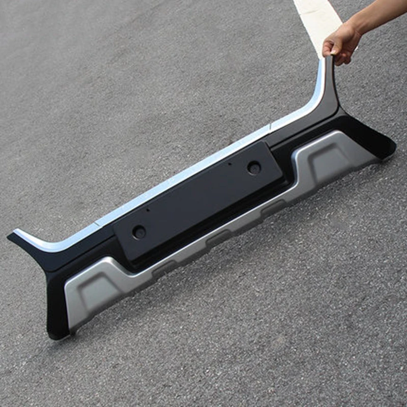 Car Styling For Renault Captur 2014 2015 2016 ABS Plastic Front Bumper Guard Protector Skid