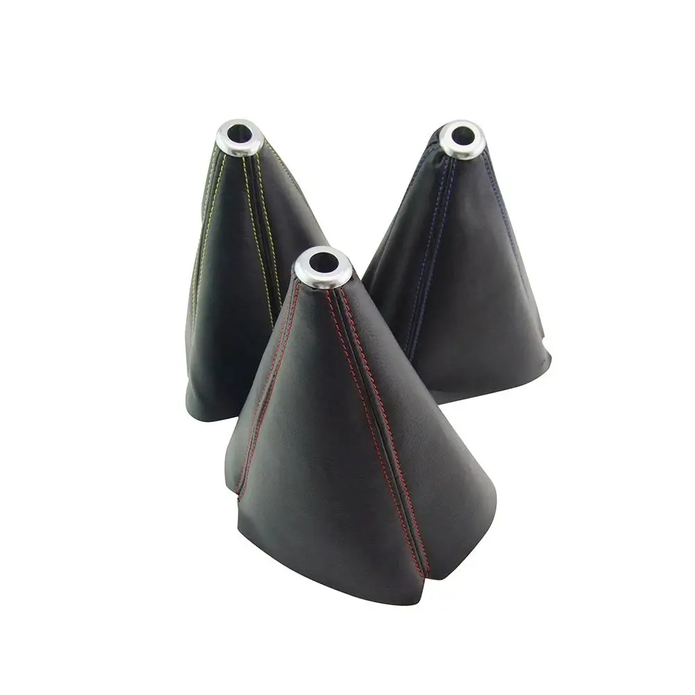 

Car's Handbrake Covers Sleeve Anti-slip Hand Brake Grips Auto Faux Leather Tool