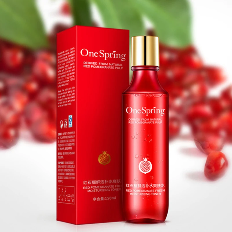Один весенний красный гранат Nutritous Moisture Toner Сыворотка для лица Уход за кожей