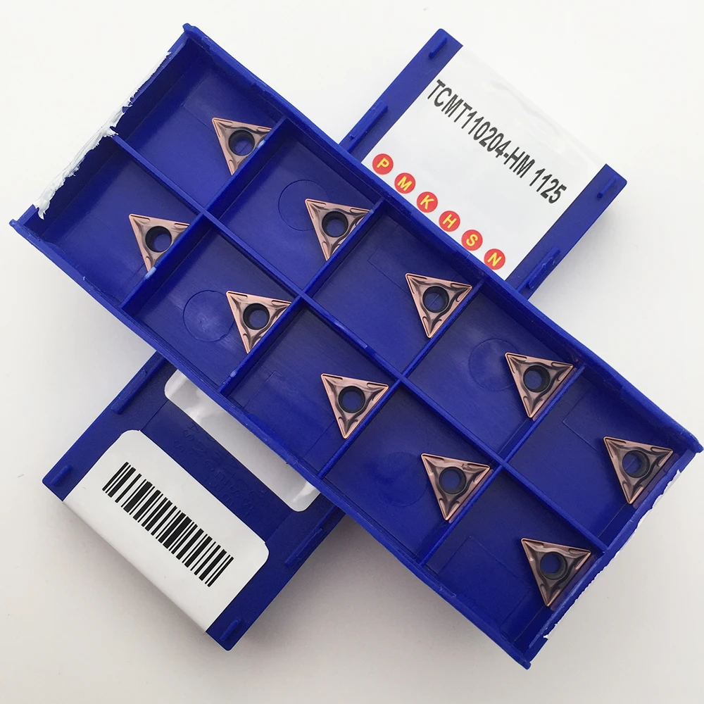

10pcs TCMT110204-HM 1125 TCMT 2(1.5)1-HM 1125 Carbide Inserts CNC tools blade High cost performance